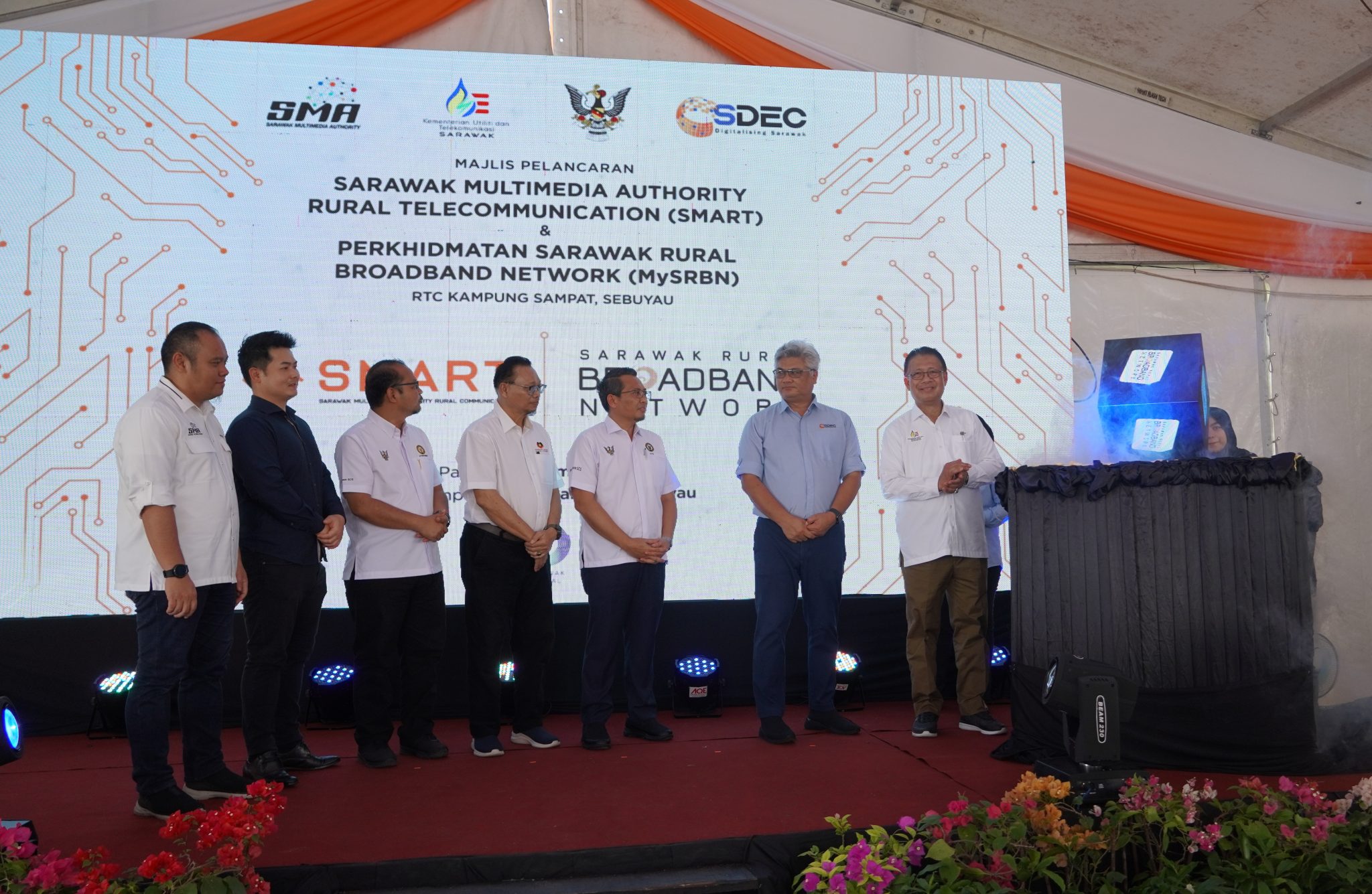 Media Events Sarawak Rural Broadband Network Mysrbn